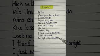 Moonlight Lyrics Song by Kali Uchis moonlight kaliuchis lyrics [upl. by Yoccm]