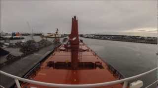 Time Lapse Port of Rotterdam mv Mercurius [upl. by Deaner]