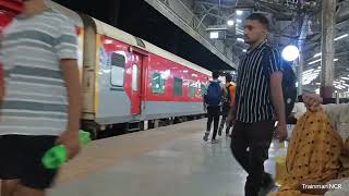 Most V I P Train of Banaras Shivganga SF Express Arriving Kanpur Central [upl. by Aisats728]