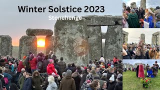 Winter Solstice Celebrations Stonehenge 2023 [upl. by Knowland]