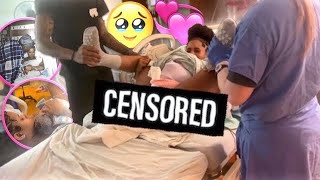 LABOR amp DELIVERY VLOG👩🏽‍🍼 Induced At 38 Weeks [upl. by Nwotna]