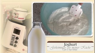 Joghurt  Herstellung mit Monsieur Cuisine Plus [upl. by Garda]