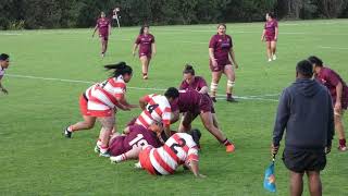 Papatoetoe vs Waitakere Womens rugby union 2019 [upl. by Mountfort]