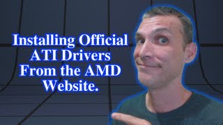 Installing Official Linux ATI Drivers from AMDs Website [upl. by Joceline]