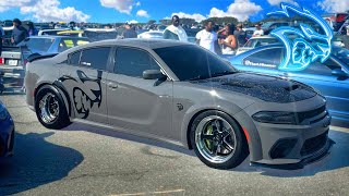 MY 1000HP HELLCAT GETS NEW WHEELS DRAG PACK [upl. by Roz]