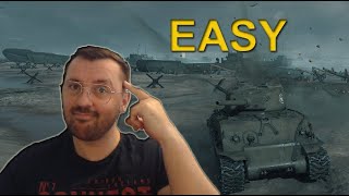 How To Win Hard Difficulty Operation Overlord  World of Tanks [upl. by Eelanej929]