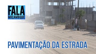 Município de Marracuene avança para a pavimentação da estrada SantaIsabel a EN1 PortalFM24 [upl. by Nahtal]