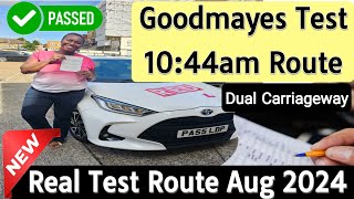 Goodmayes Real Driving Test Route 1044am New [upl. by Aiouqes]