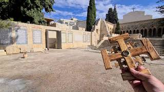 At the 4th century that was the site of Jesus ascension  Church of the Pater Noster Jerusalem [upl. by Akialam]