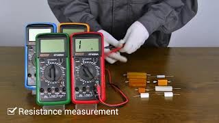 ANENG DT9205A Profesional Digital Multimeter ACDC Transistor Tester Electrical esr NCV Test Meter [upl. by Leonora]