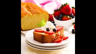 Sour Cream Pound Cake [upl. by Gnoix755]