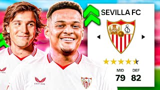 I Rebuild SEVILLA But YOU Decided My Transfers 😅 [upl. by Nnaeiluj973]