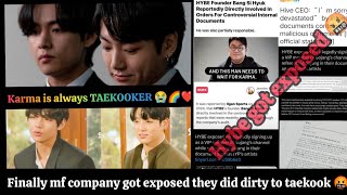 company got exposed and apologized too they are the one who created rumours about taekooks dating🤬 [upl. by Persas59]