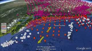 Cascadia Initiative Seismic stations across the Juan de Fuca plate [upl. by Iilek]