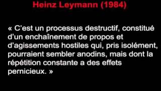 Le harcèlement psychologique le travail sens dessus dessous partie 1 [upl. by Nilatak]