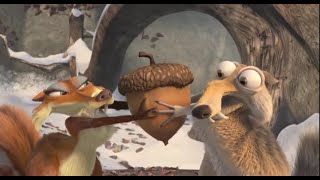 Scrat falls in love with Scratte Ice Age Dawn of the Dinosaurs [upl. by Enirtak]