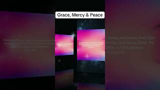 Grace Mercy and Peace be with you youtubeshorts motivation lifestyle [upl. by Latsirhc643]