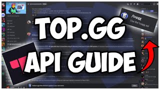 NEW  How use the TOPGG API in your discord bot  Discordjs V14 [upl. by Orabel739]