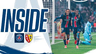 📺 INSIDE  Au plus proche des Parisiens 🆚 Lens 10 [upl. by Wun819]