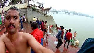 Ganga snan 2019। Dakshineswar Kali Temple। [upl. by Dygall904]