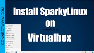 How to install SparkyLinux on Virtualbox  Install SparkyLinux on Windows 10 [upl. by Nico]