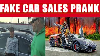 FUNNY USED CAR SALESMAN PRANK  REAL PRANKS AND TROLLING STARS SELLING CARS [upl. by Bright]