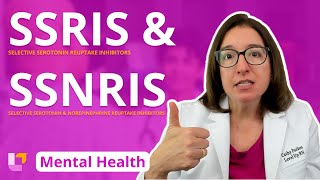 SSRIs amp SSNRIs Therapies  Psychiatric Mental Health Nursing  LevelUpRN [upl. by Adlih584]