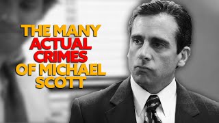 michael scott committing actual crimes for 10 minutes straight  The Office US  Comedy Bites [upl. by Flori]