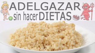 CÓMO HACER ARROZ INTEGRAL CORRECTAMENTE  ADELGAZAR SIN HACER DIETAS [upl. by Skoorb]