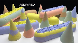 ASMR baking soda super long shapes [upl. by Hussein]