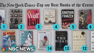 New York Times releases list of top books of the 21st century [upl. by Noruq690]