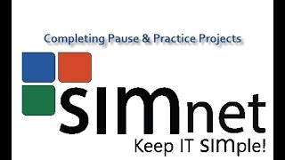 Completing Pause amp Practice Projects Using the SIMbook [upl. by Atin]