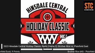 2023 Hinsdale Central Holiday Classic Game 3 [upl. by Michiko]