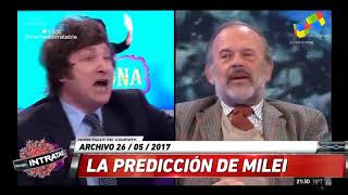 quotLa predicción de Mileiquot2017 en Intratables [upl. by Aihsetal]