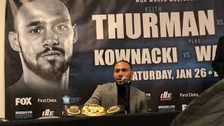 ON FIRE KEITH THURMAN GOING IN TALKS JOSESITO LOPEZ FIGHT [upl. by Lurette]