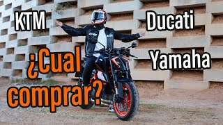 KTM DUCATI KAWASAKI Que moto comprar o cual es mejor mi opinion sobre que moto comprar [upl. by Zaremski451]