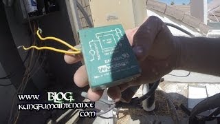 Air Conditioner Only Cooling Sometimes Bad Five Minute Time Delay Relay Not Working HVAC Video [upl. by Lynad]