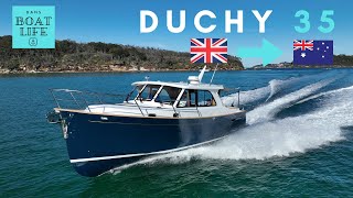 Duchy 35  Offshore Sea Trial with fuel burn in Australia [upl. by Eatnuahc856]