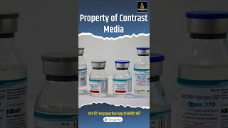 Contrast media in Radiography  Types of contrast media Contrastmedia radiography shorts [upl. by Yaakov467]