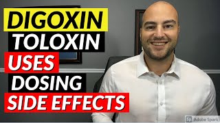 Digoxin Toloxin  Uses Dosing Side Effects  Medication Review [upl. by Akkimat946]