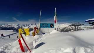 Val di Sole 2014  czarna trasa 70  GoPro Hero3 [upl. by Enelez]