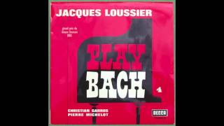 Jacques Loussier quotChoral No 16 BWV 684quot [upl. by Carlynne122]