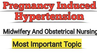 Pregnancy Induced Hypertension In Hindi PIH PIHinHindi [upl. by Lorant]