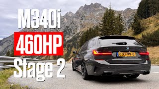 🔥460HP amp 670NM BMW M340i G21 B58 Stage 2 Tuning Part 1 [upl. by Ihcalam234]