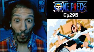 One Piece Reaction Episode 295  Thats Not Harassment Thats Assault Maam [upl. by Eentruok697]