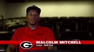 UGA Football Malcolm Mitchell Book Club 2014 [upl. by Ytsirk]