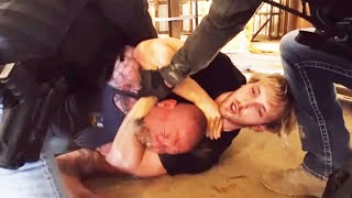 JAKE amp LOGAN PAUL TASER amp PUT FLEEING SUSPECT TO SLEEP [upl. by Halian]