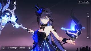 Honkai Impact 3 Seele Vollerei Herrscher of Rebirth Eternal Nights Embrace Outfit Trial [upl. by Binny857]