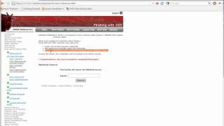 Webgoat Crosssite scripting Phishing with XSS [upl. by Enerod]