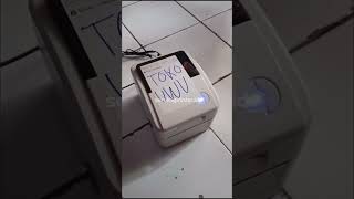 Xprinter XP420B indikator nyala ungu servisan kiriman dari Lamongan xprinter [upl. by Ecinehs]